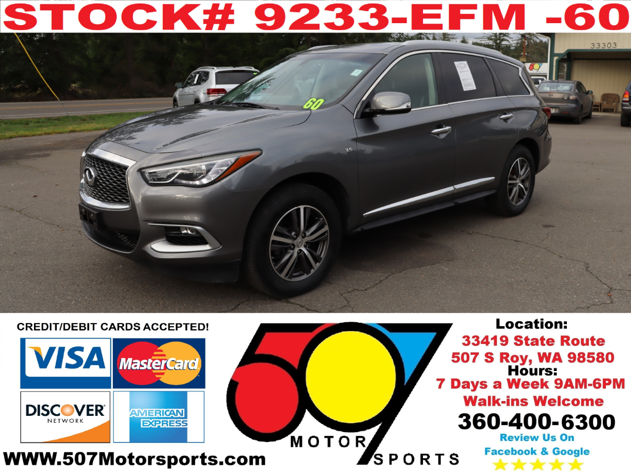 2016 Infiniti QX60 Base AWD