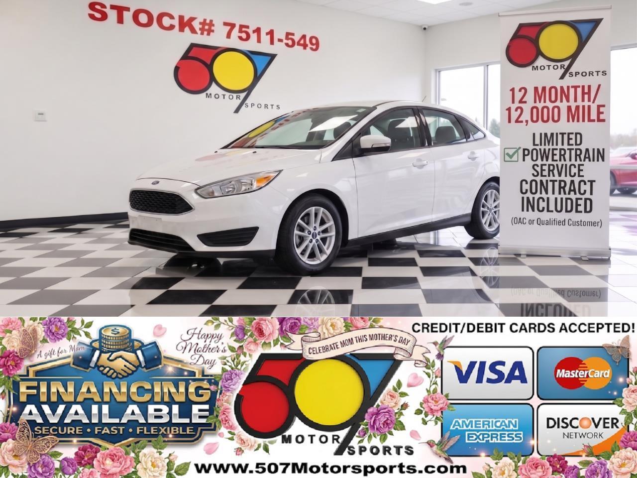 2017 Ford Focus SE Sedan