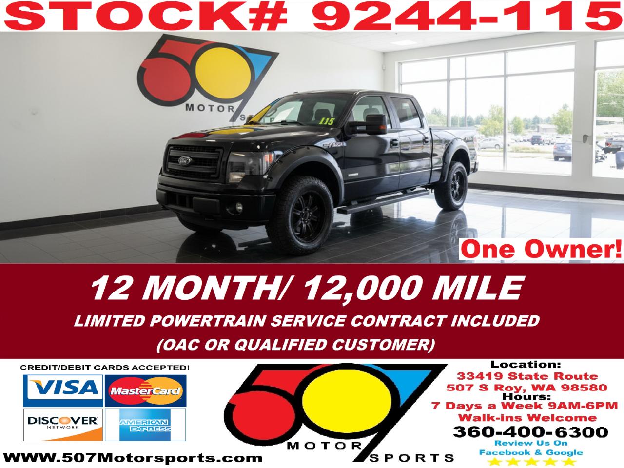 2014 Ford F-150 FX4 SuperCrew 6.5-ft. Bed 4WD