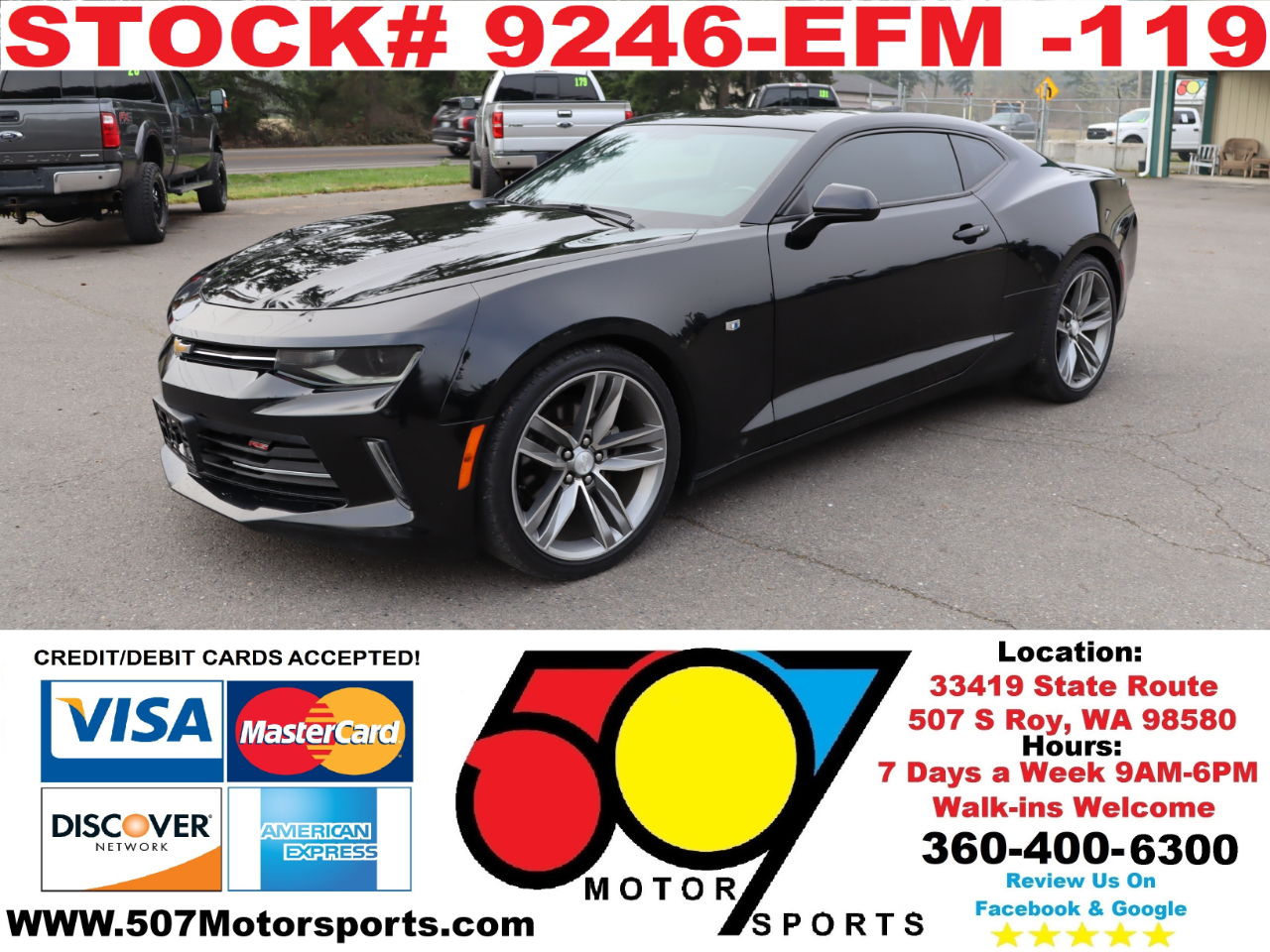 2016 Chevrolet Camaro RS Coupe