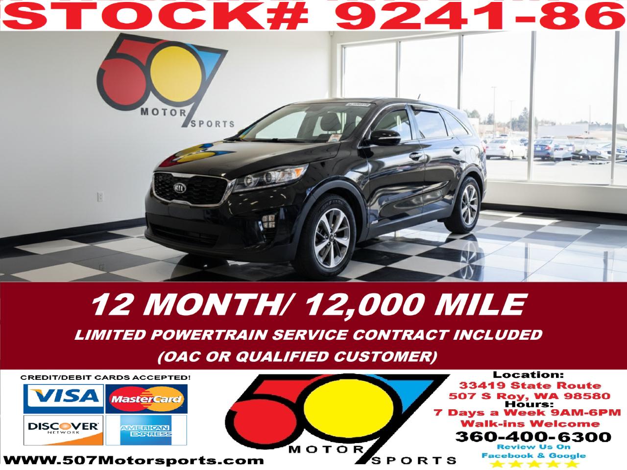 2020 Kia Sorento LX V6 AWD