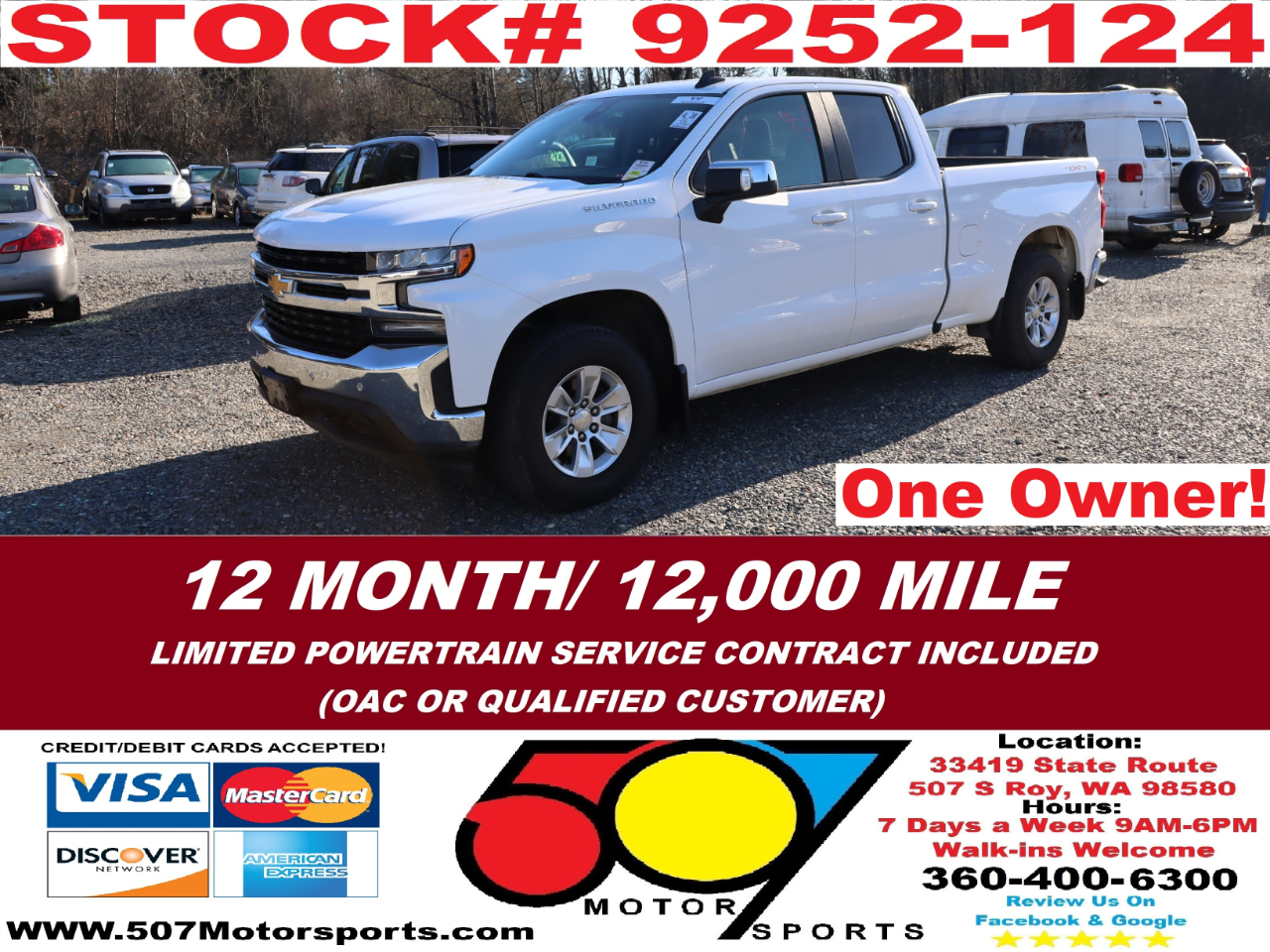 2019 Chevrolet Silverado 1500 LT Double Cab 4WD