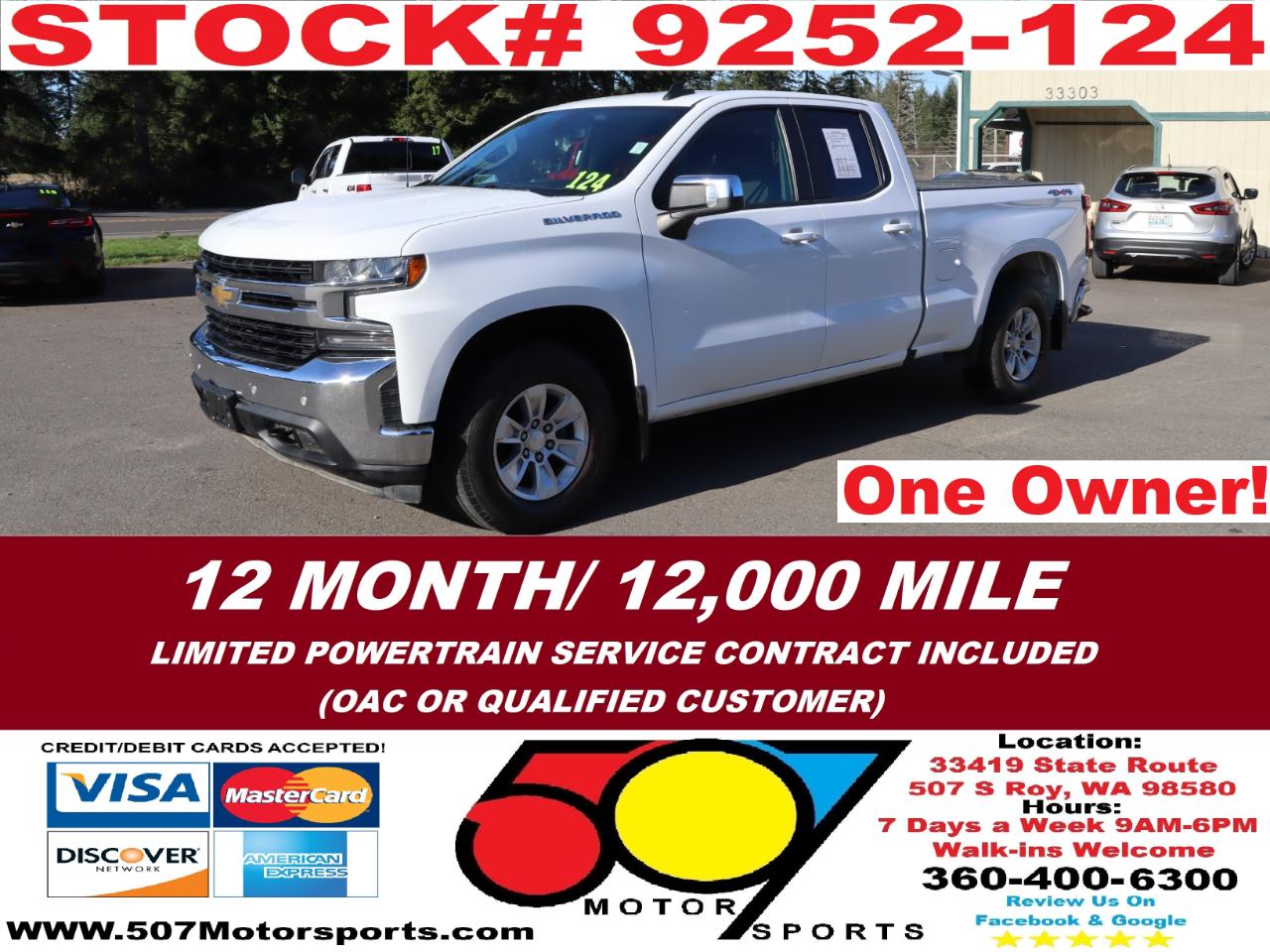 2019 Chevrolet Silverado 1500 LT Double Cab 4WD