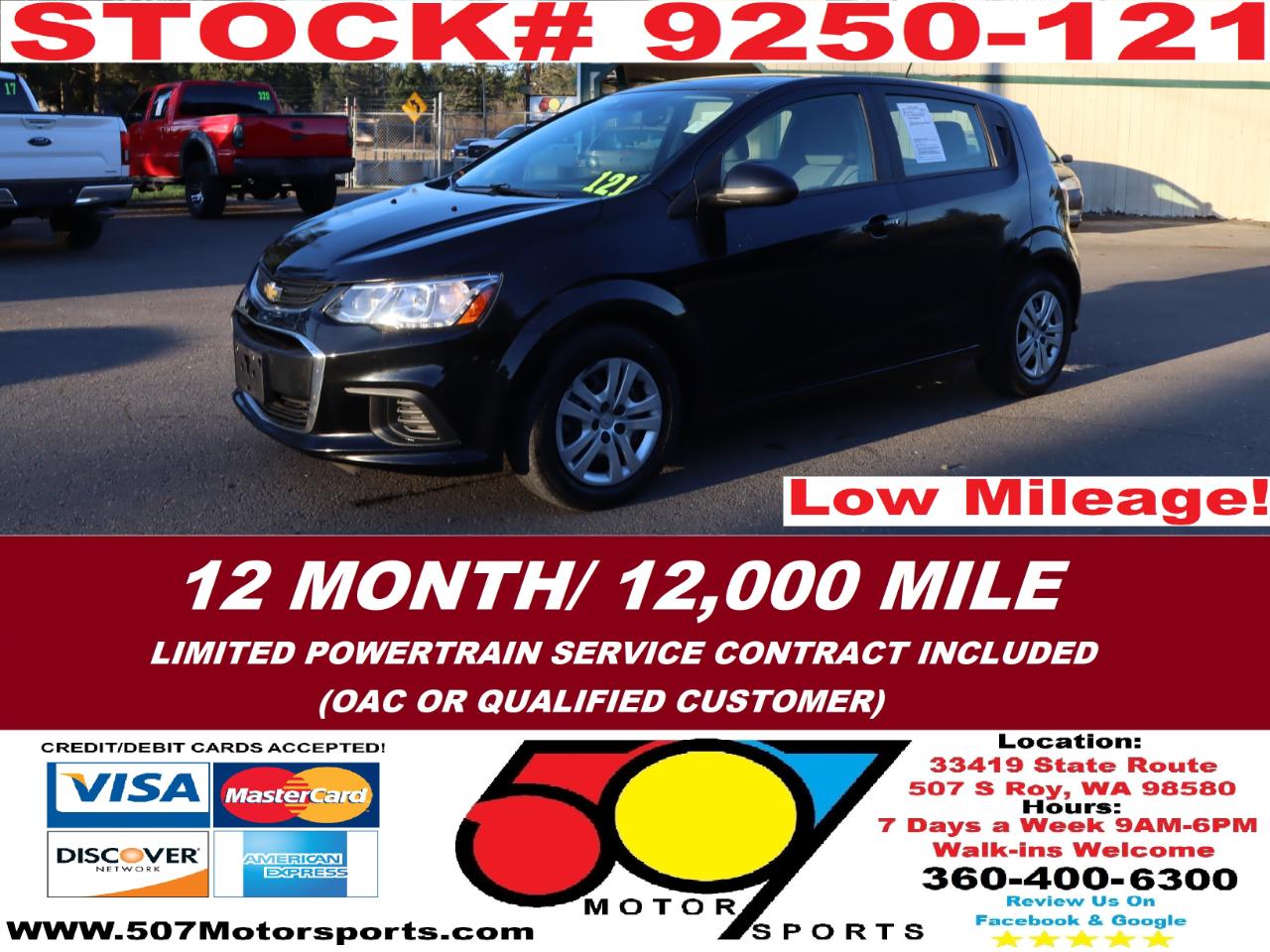 2020 Chevrolet Sonic LT Auto Hatchback