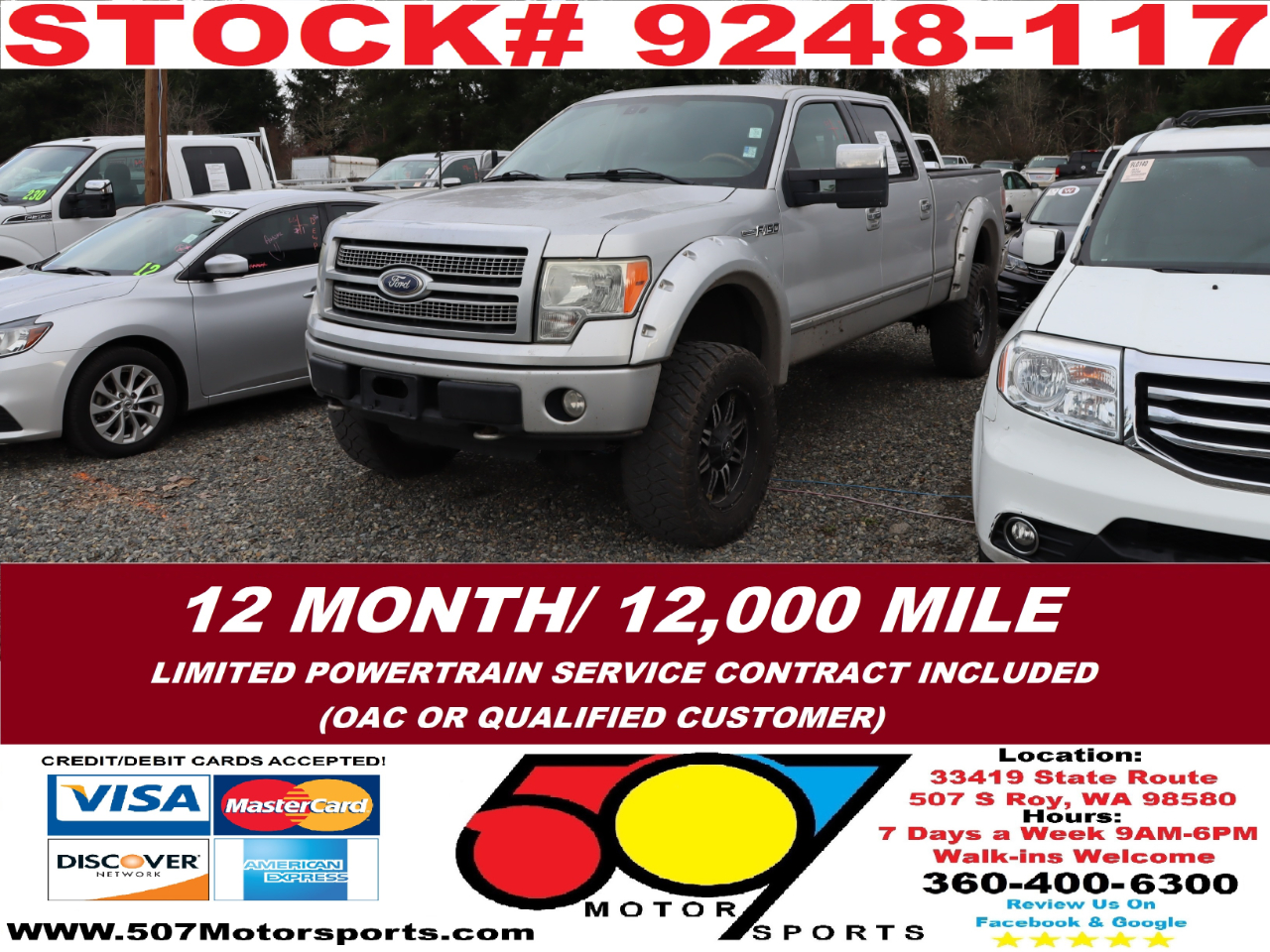 2010 Ford F-150 Platinum SuperCrew 6.5-ft. Bed 4WD
