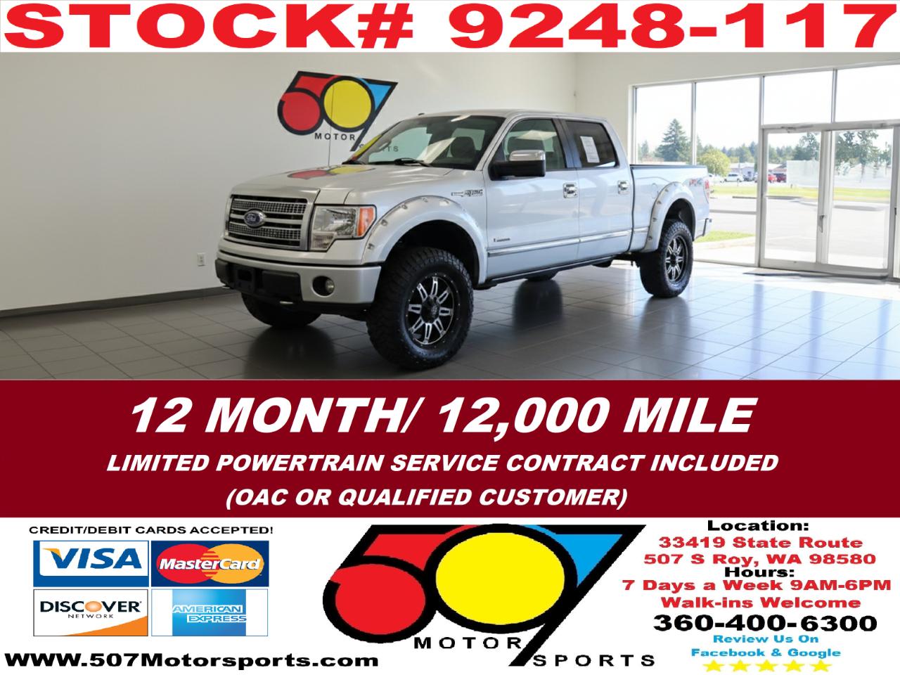 2010 Ford F-150 Platinum SuperCrew 6.5-ft. Bed 4WD