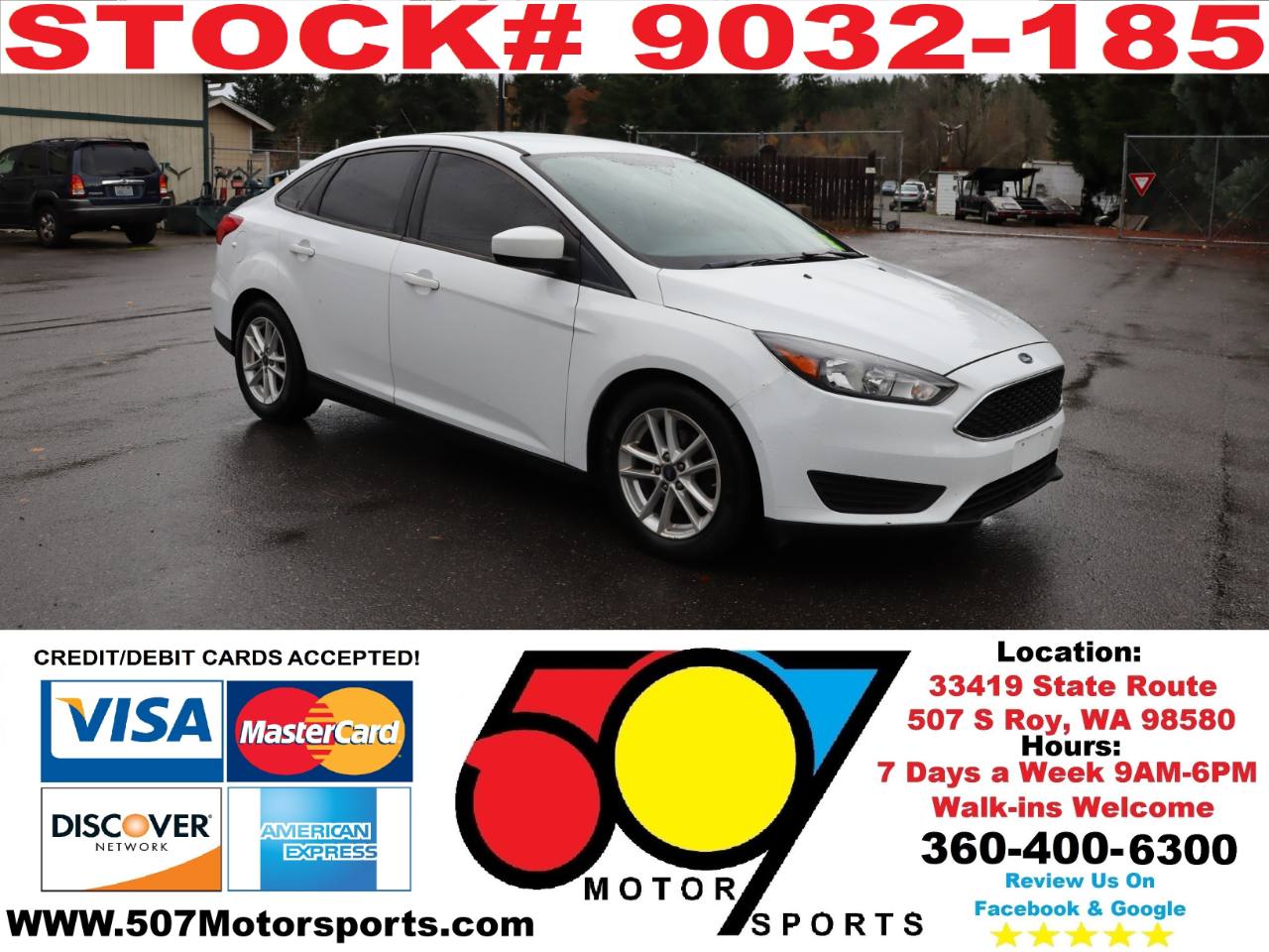 2018 Ford Focus SE Sedan