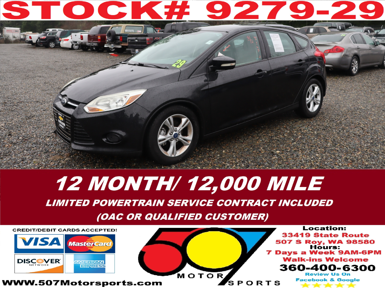 2014 Ford Focus SE Hatch