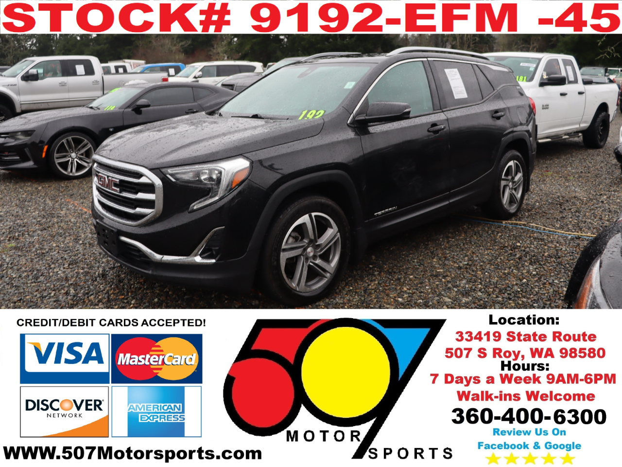 2019 GMC Terrain SLT AWD