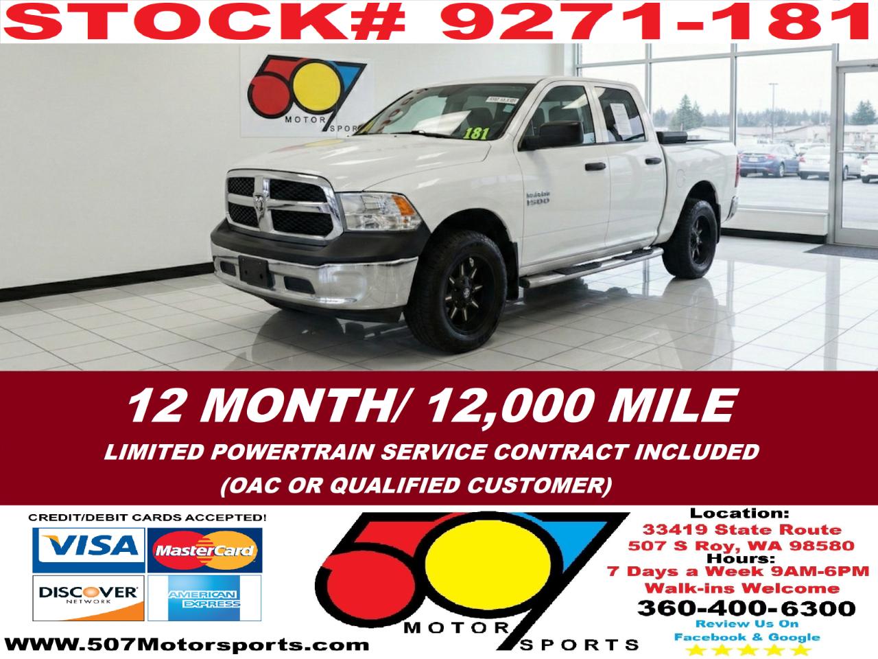 2013 RAM Ram 1500 Pickup Tradesman
