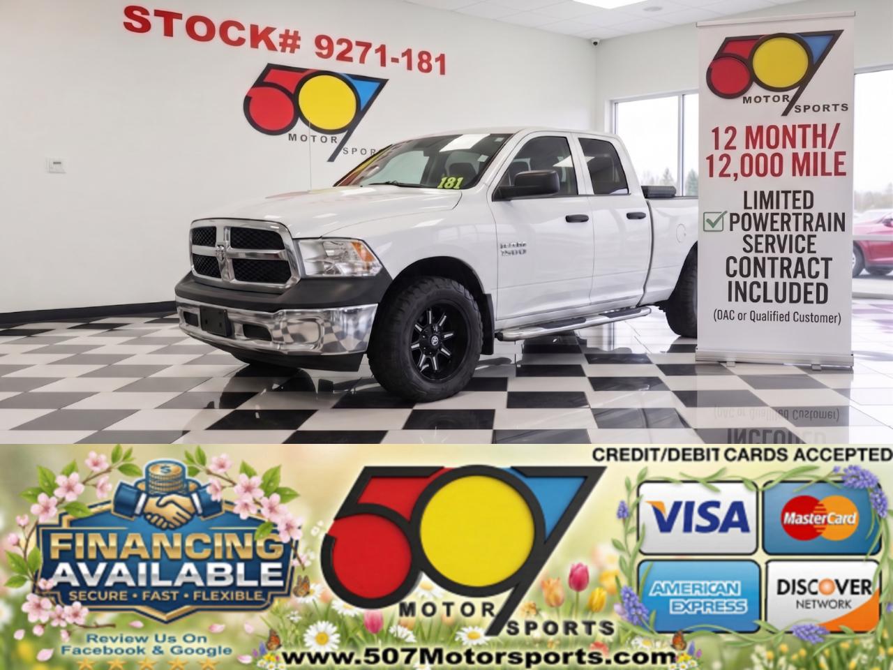 2013 RAM 1500 Tradesman Quad Cab 4WD