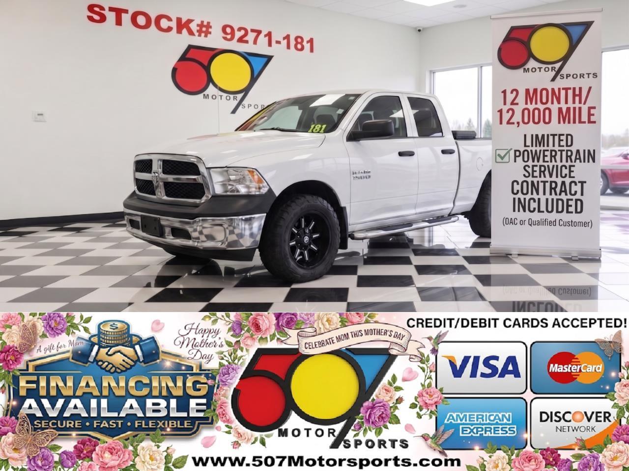 2013 RAM 1500 Tradesman Quad Cab 4WD