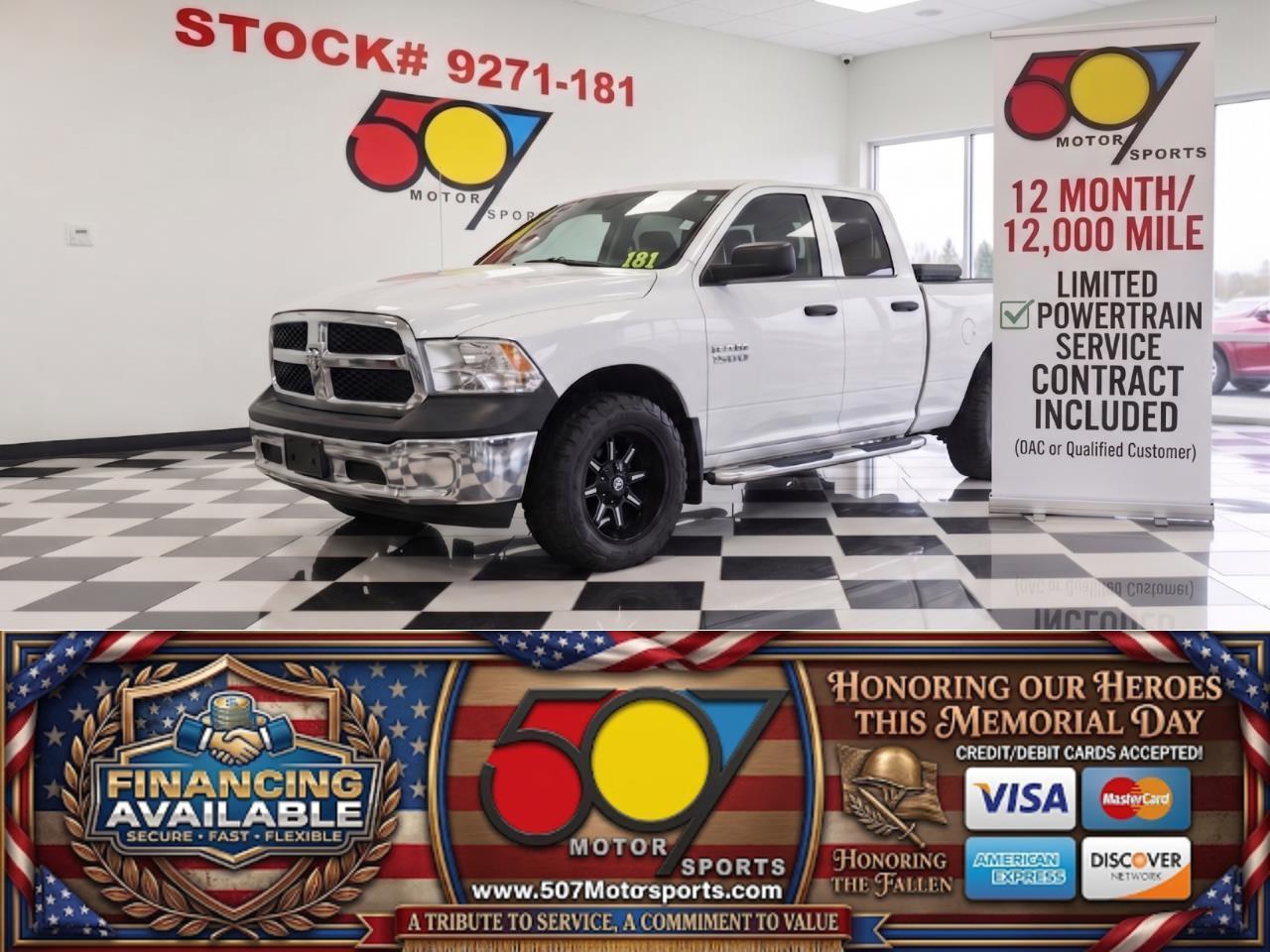 2013 RAM 1500 Tradesman Quad Cab 4WD