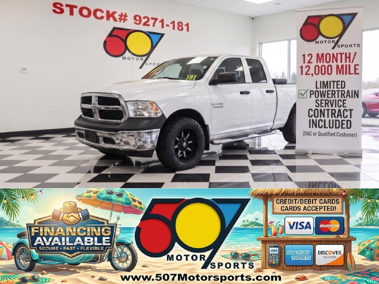 2013 RAM 1500 Tradesman Quad Cab 4WD