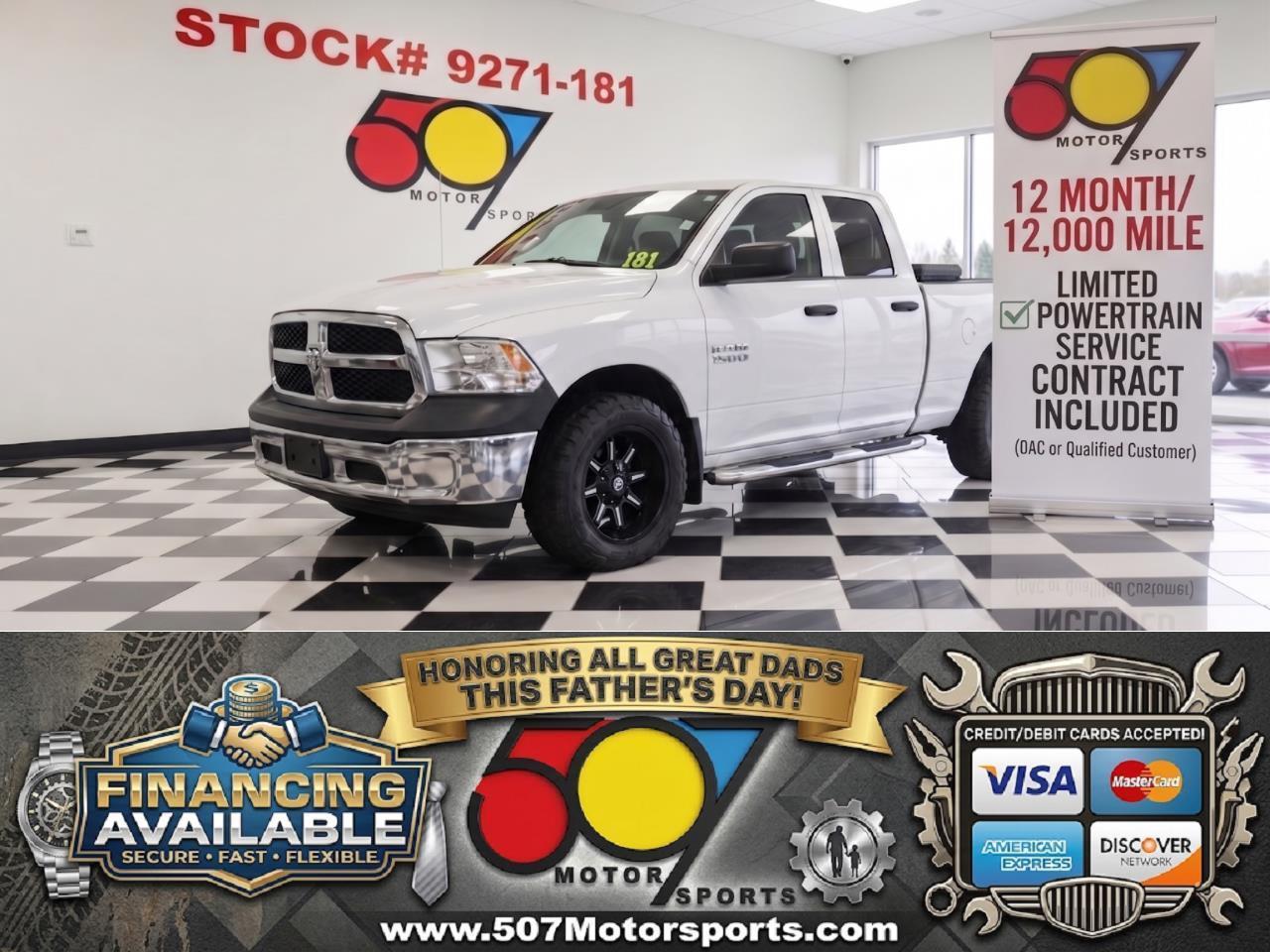 2013 RAM 1500 Tradesman Quad Cab 4WD