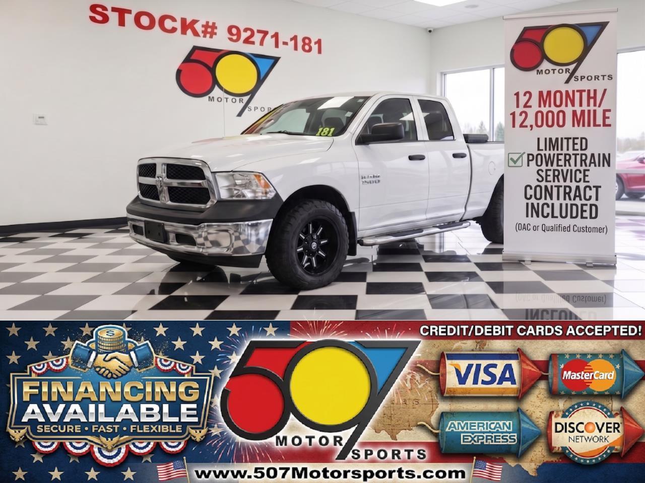 2013 RAM 1500 Tradesman Quad Cab 4WD