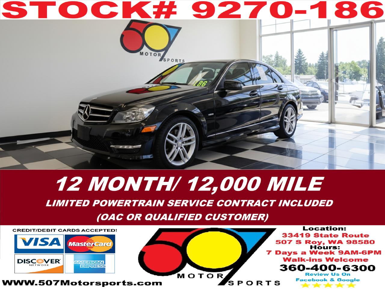 2014 Mercedes-Benz C-Class C250 Luxury Sedan