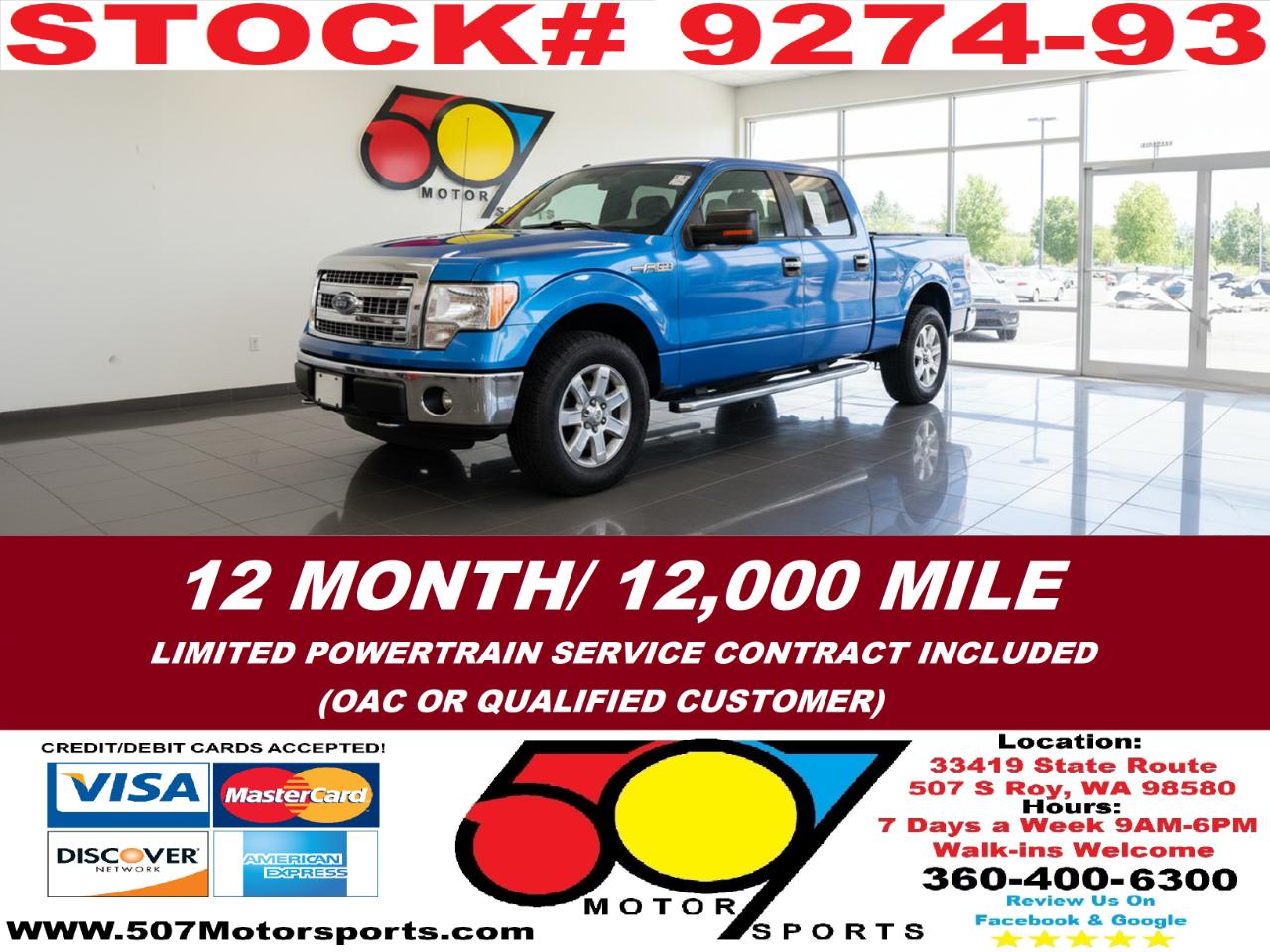 2013 Ford F-150 XLT SuperCrew 6.5-ft. Bed 4WD