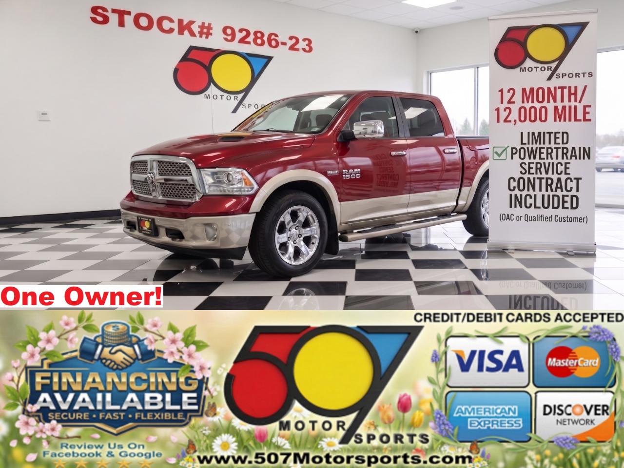 2011 RAM 1500 Laramie Crew Cab 4WD
