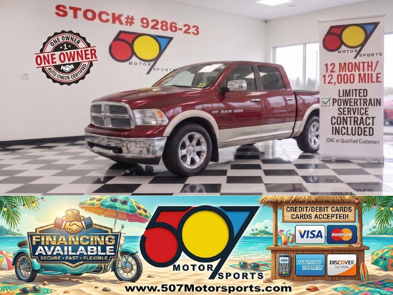 2011 RAM 1500 Laramie Crew Cab 4WD