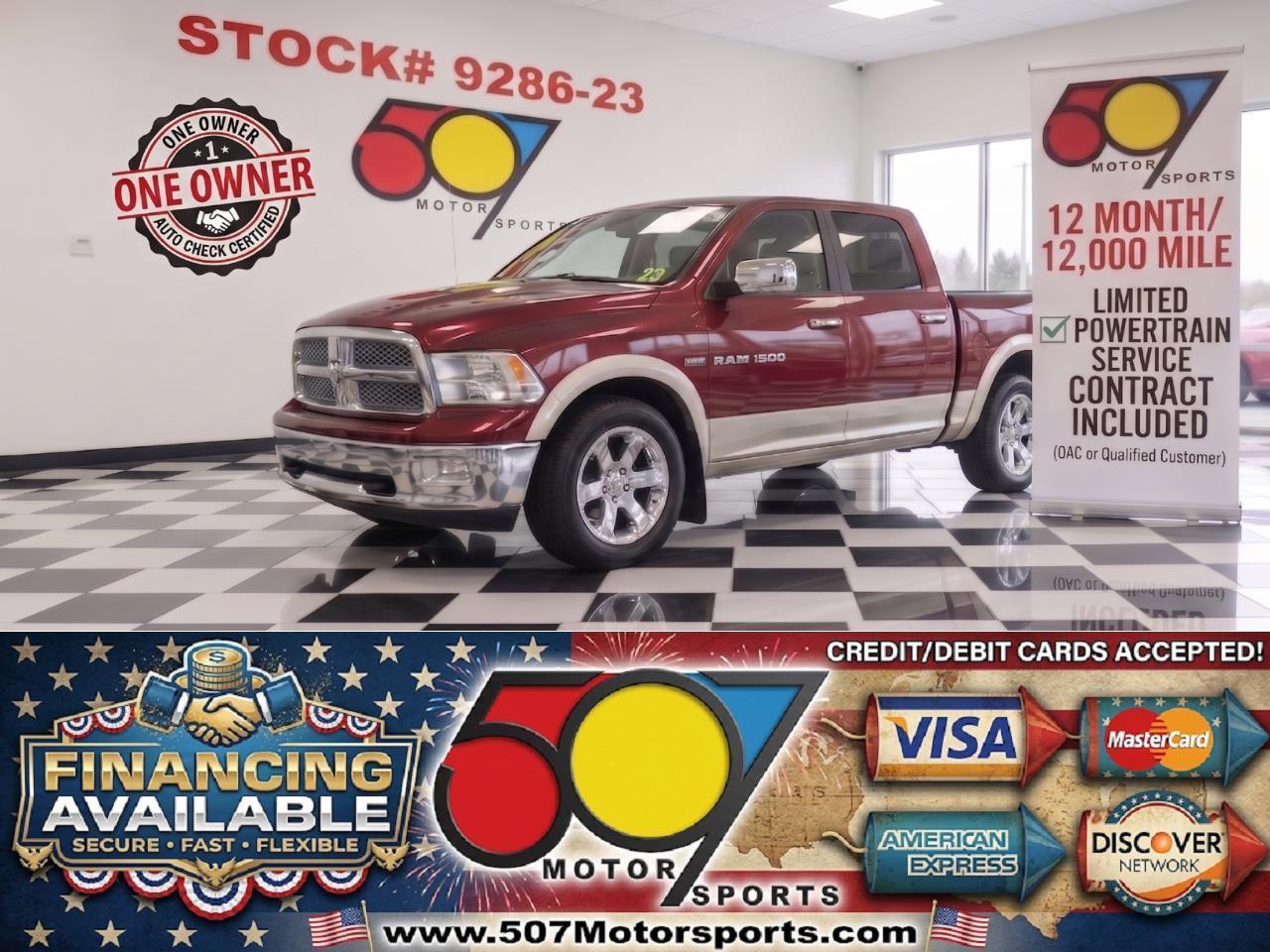 2011 RAM 1500 Laramie Crew Cab 4WD