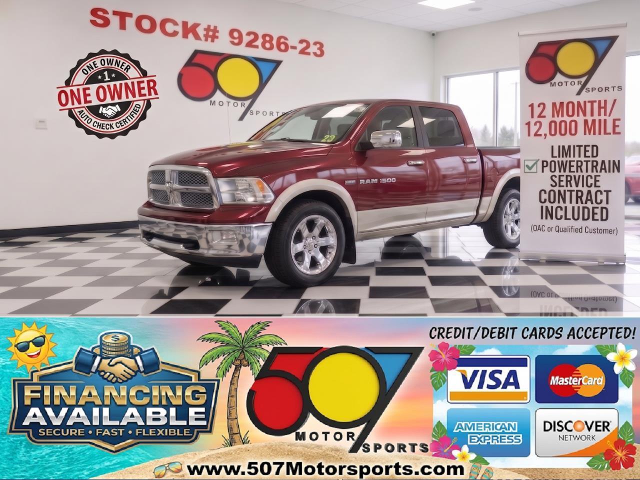 2011 RAM 1500 Laramie Crew Cab 4WD