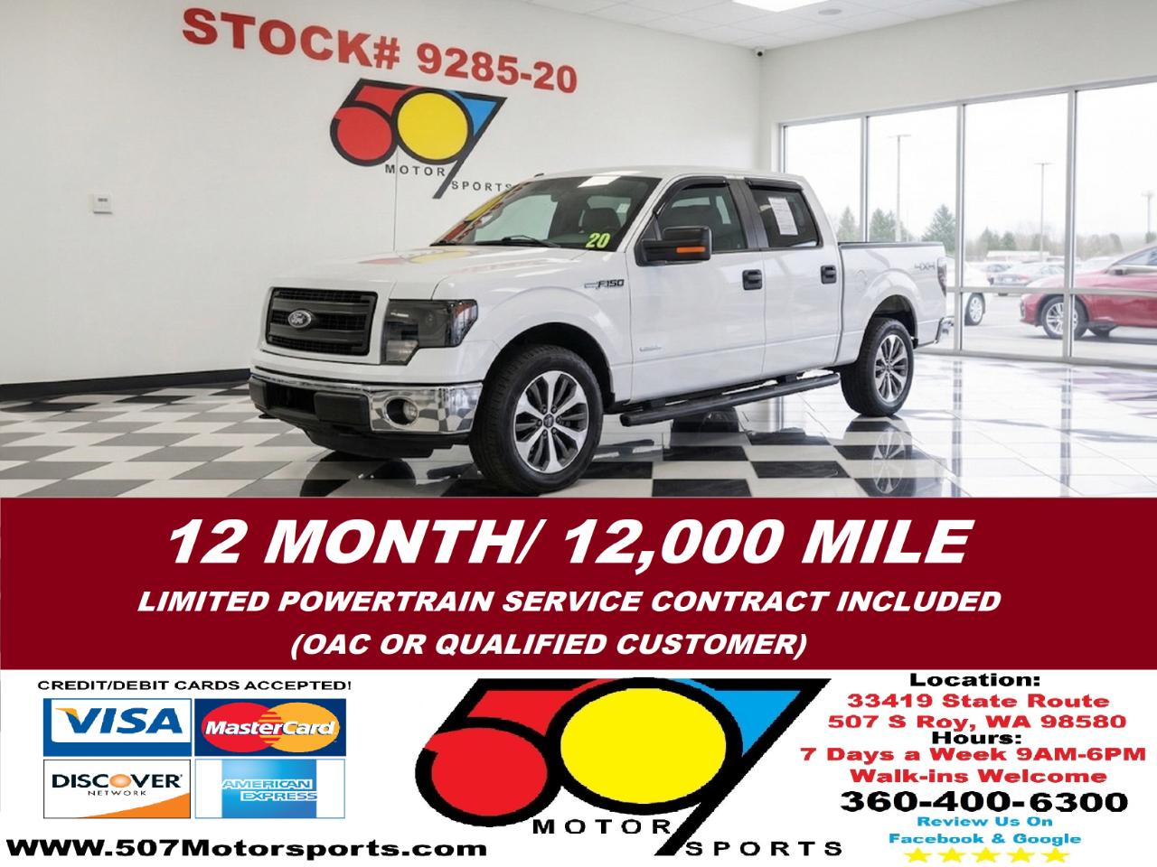 2014 Ford F-150 XLT SuperCrew 5.5-ft. Bed 4WD