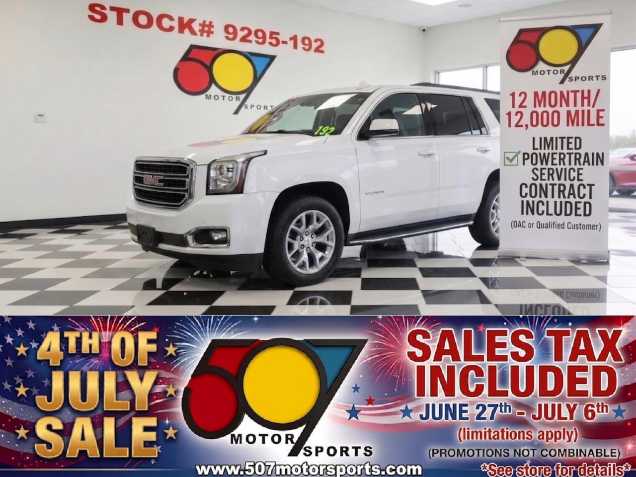 2015 GMC Yukon SLT 4WD