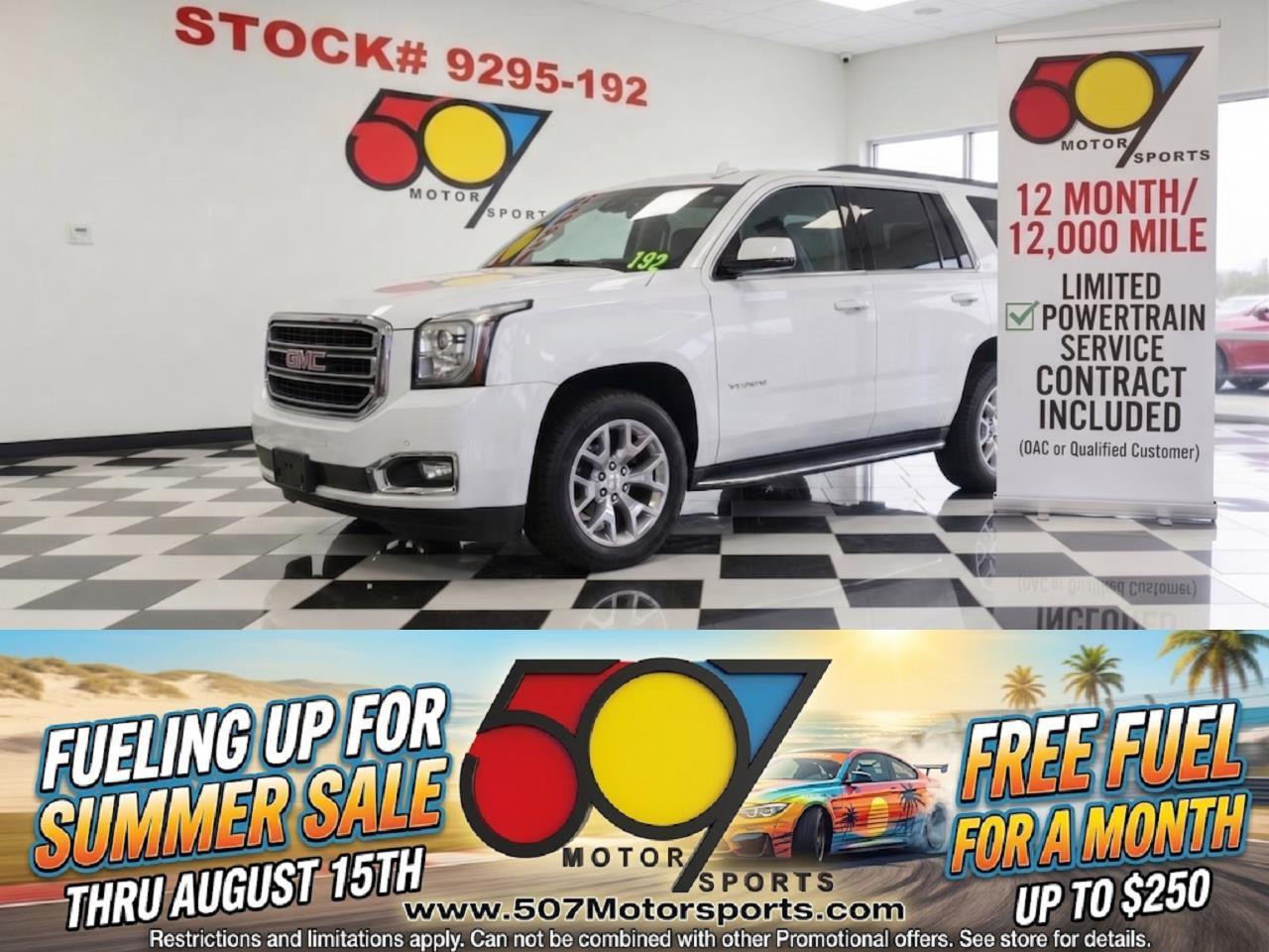 2015 GMC Yukon SLT 4WD