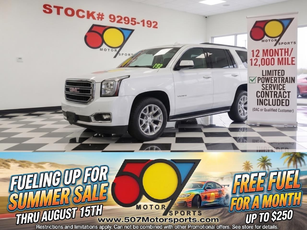2015 GMC Yukon SLT 4WD