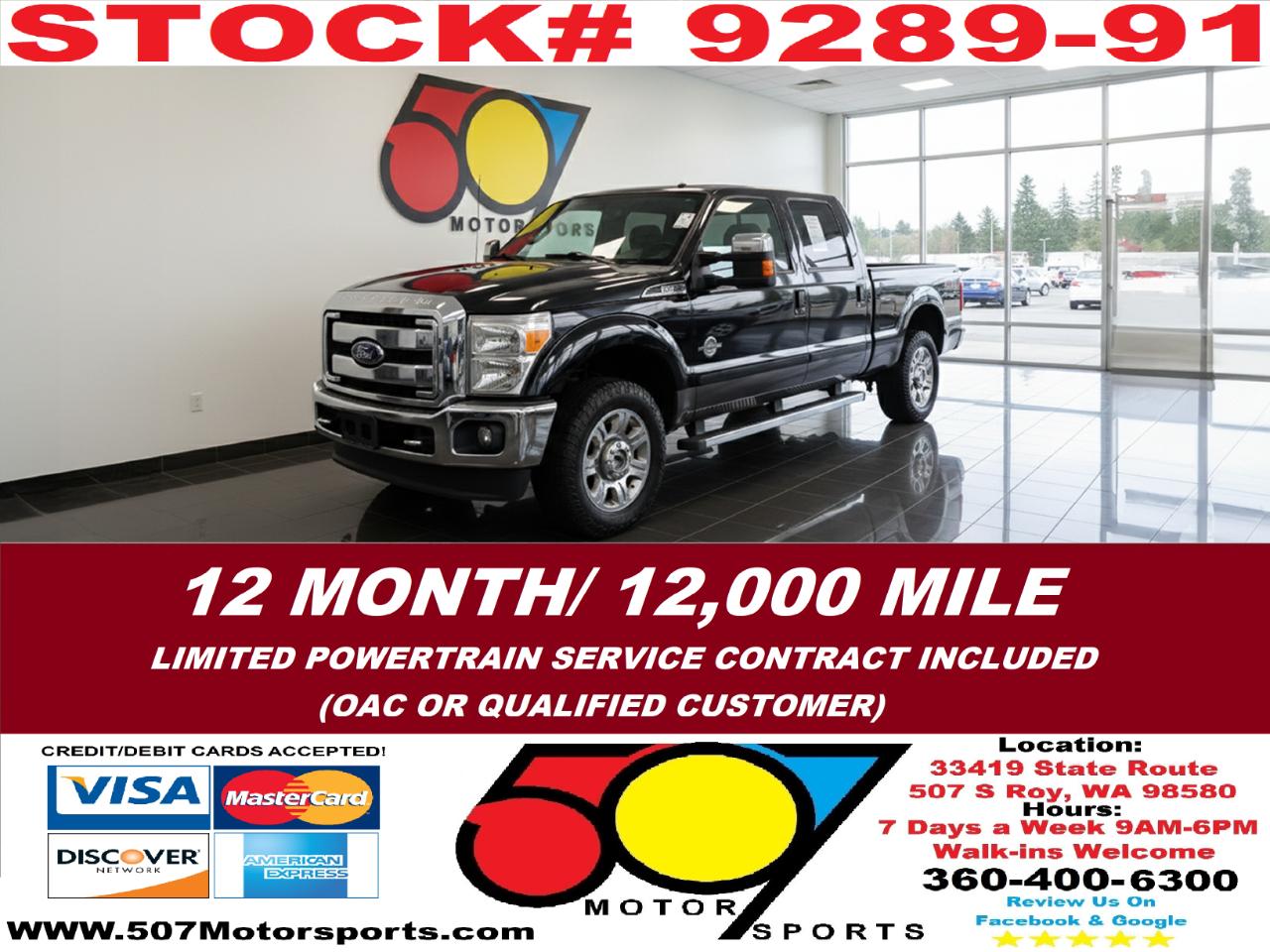 2013 Ford F-350 SD Lariat Crew Cab 4WD