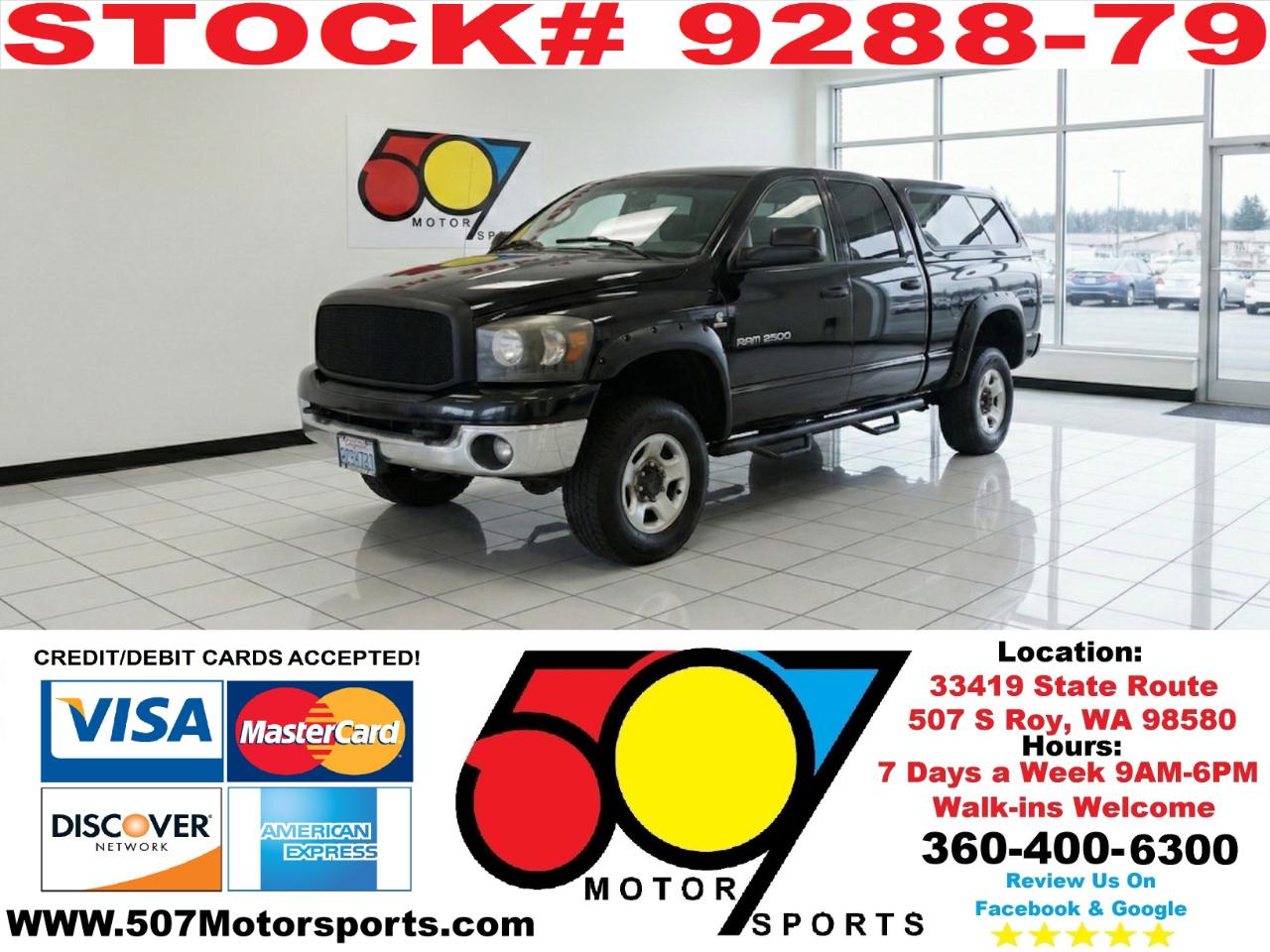 2006 Dodge RAM 2500 SLT Quad Cab 4WD