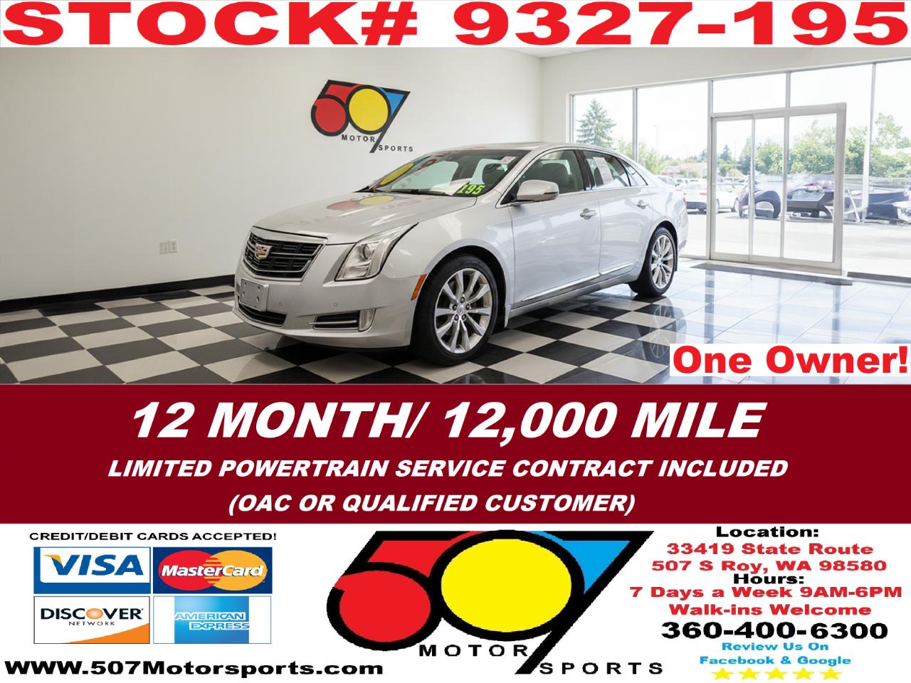 2016 Cadillac XTS Luxury AWD