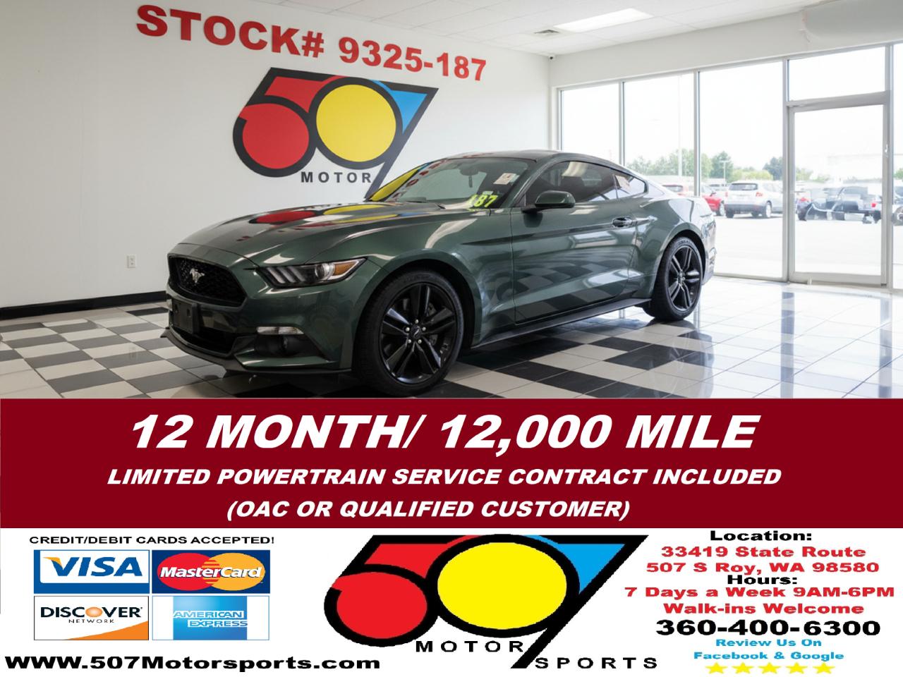 2015 Ford Mustang EcoBoost Coupe