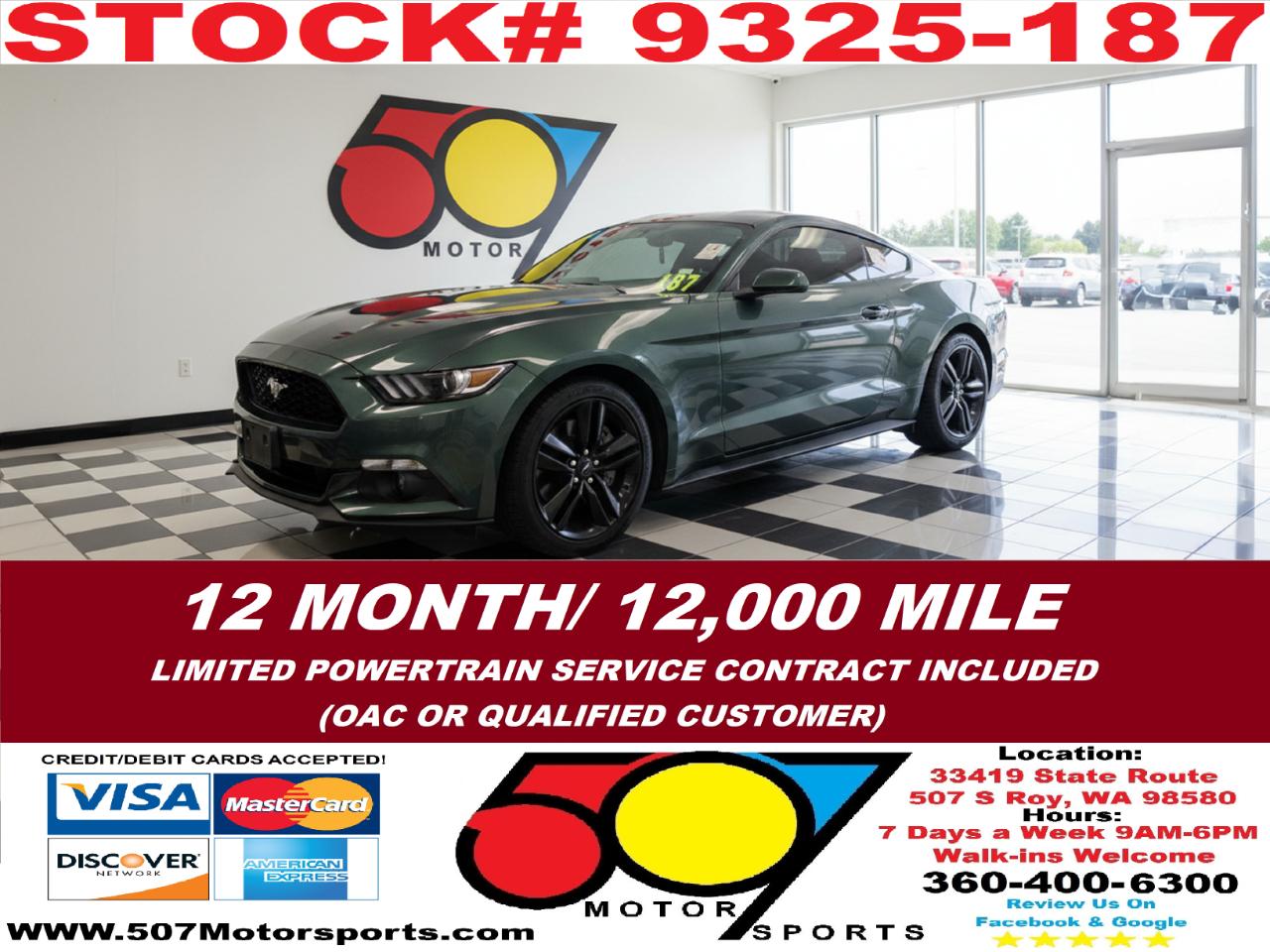 2015 Ford Mustang EcoBoost Premium