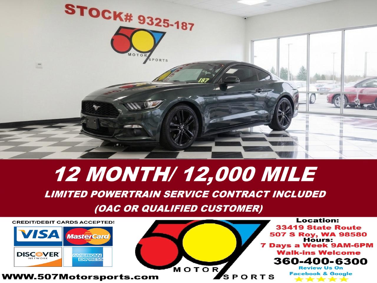 2015 Ford Mustang EcoBoost Coupe