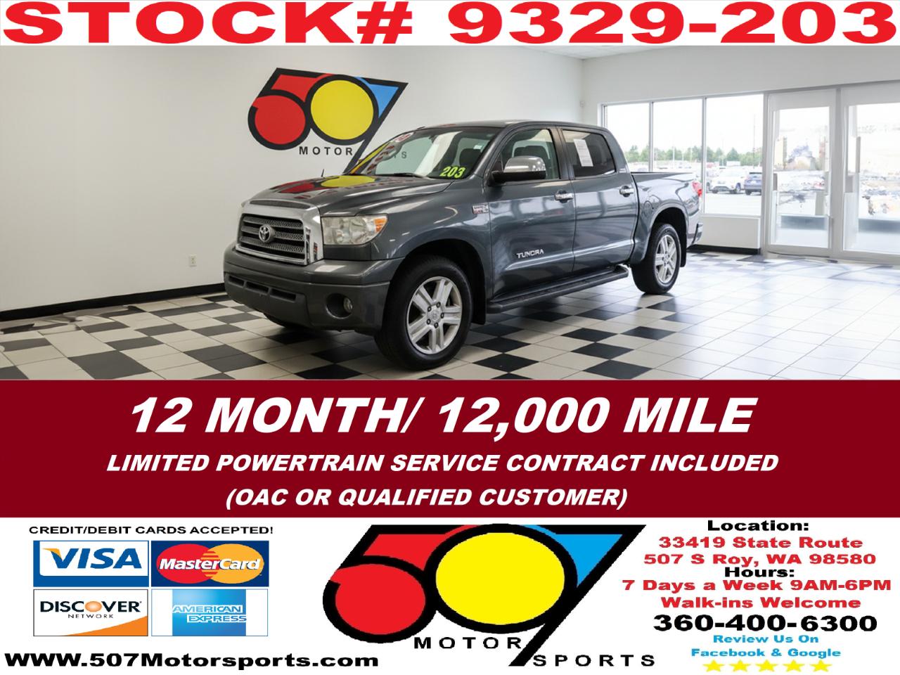 2008 Toyota Tundra Limited CrewMax 5.7L