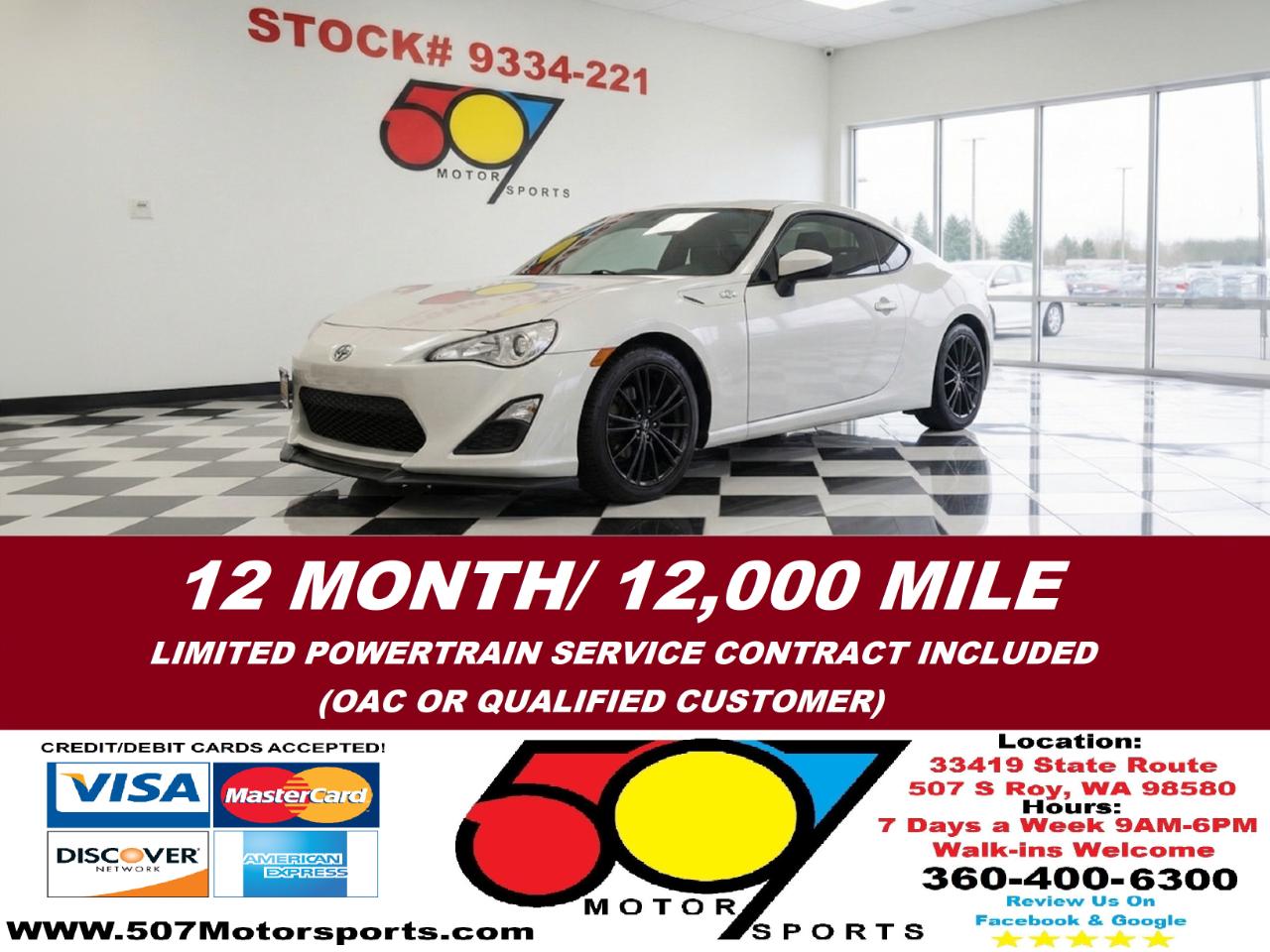 2013 Scion FR-S 6AT