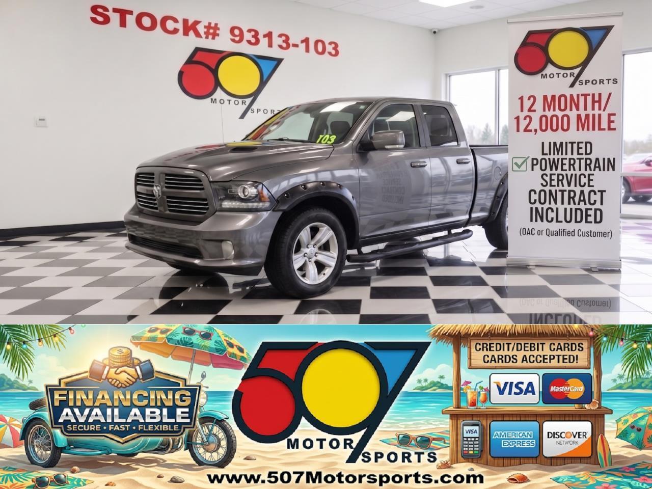 2013 RAM 1500 Sport Quad Cab 4WD