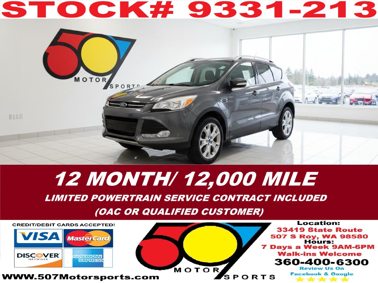 2016 Ford Escape Titanium 4WD