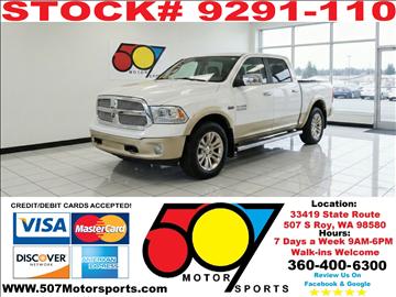 2014 RAM 1500 Laramie Longhorn Edition Crew Cab SWB 4WD