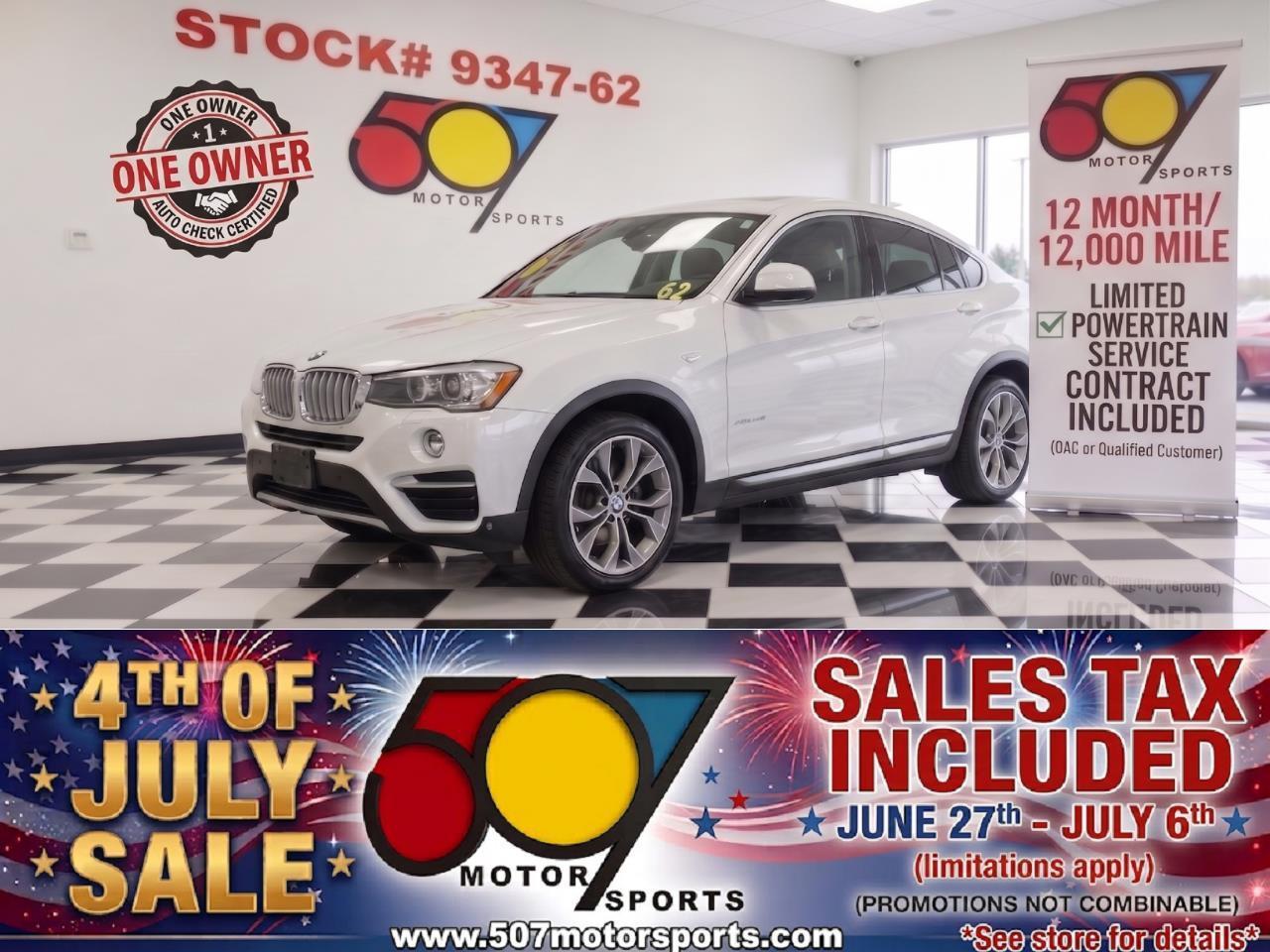 2015 BMW X4 xDrive28i