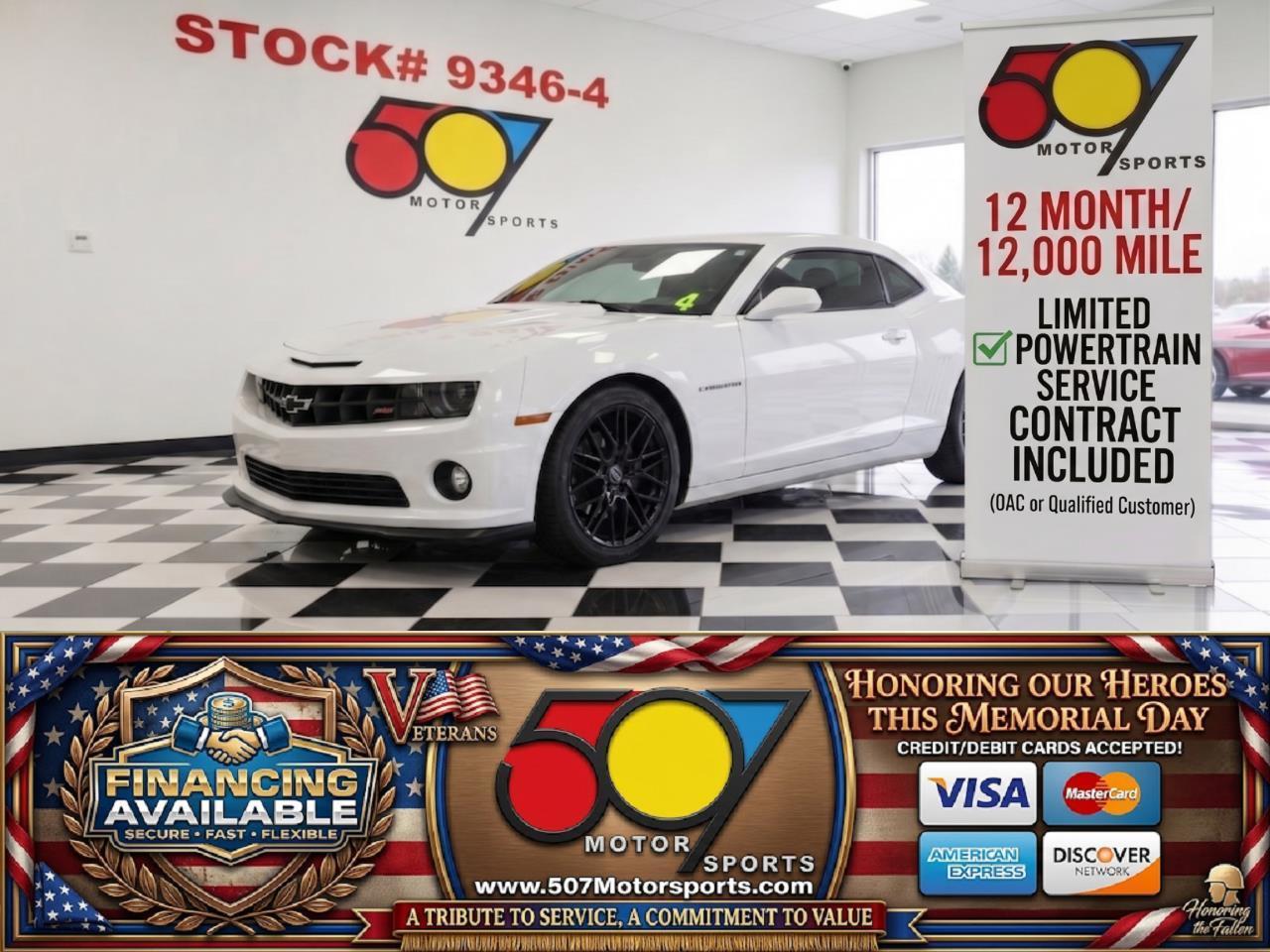 2013 Chevrolet Camaro Coupe 2LT