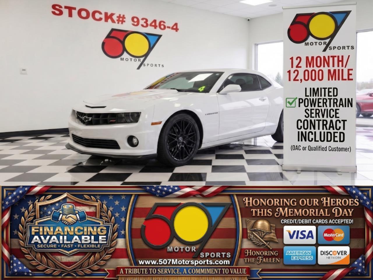2013 Chevrolet Camaro Coupe 2LT