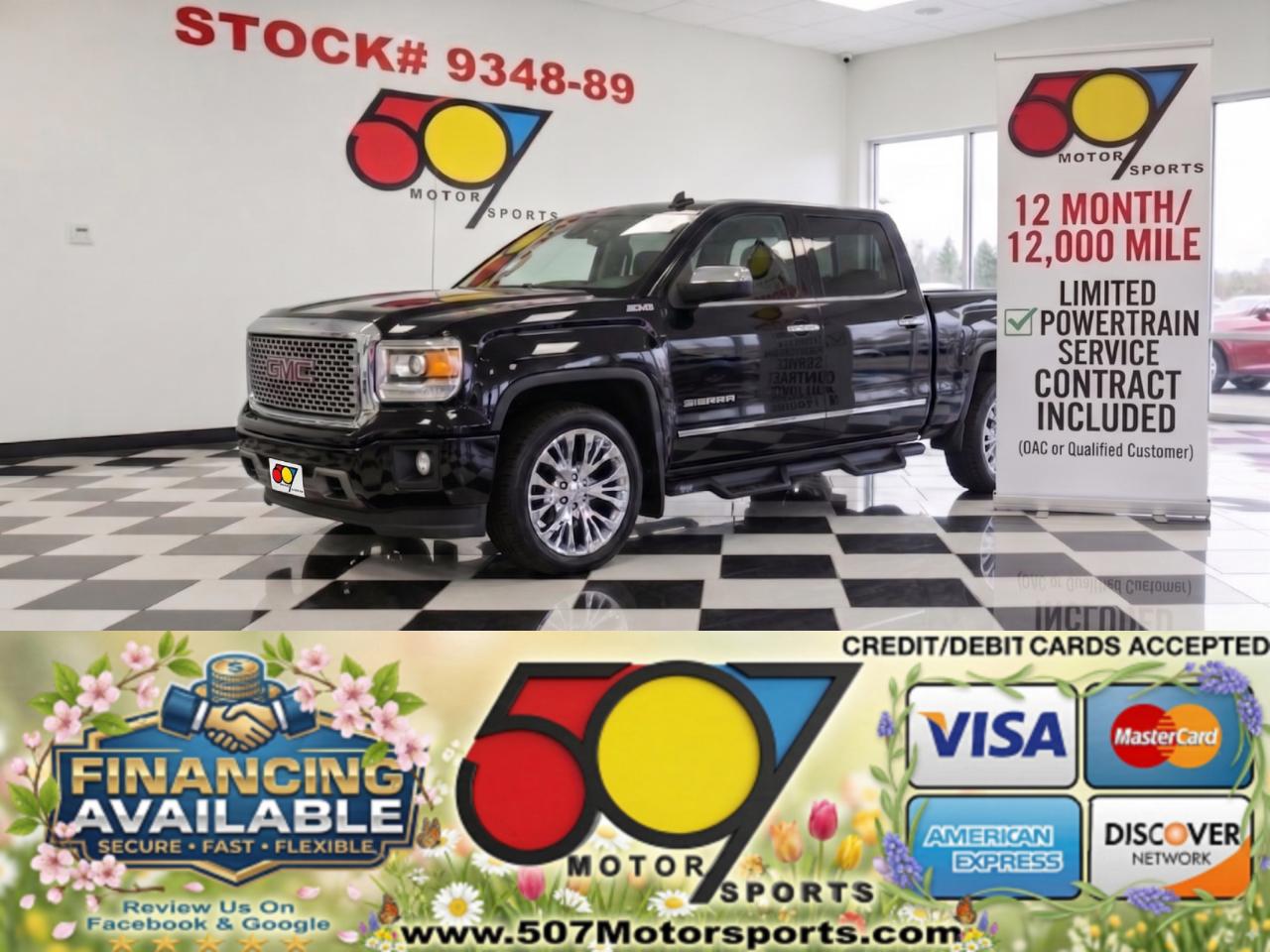 2014 GMC Sierra 1500 SLT Crew Cab 4WD