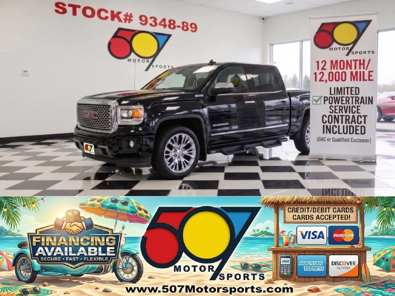 2014 GMC Sierra 1500 SLT Crew Cab 4WD