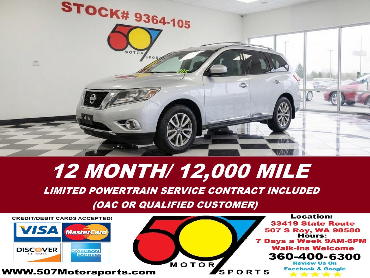 2014 Nissan Pathfinder SL 4WD