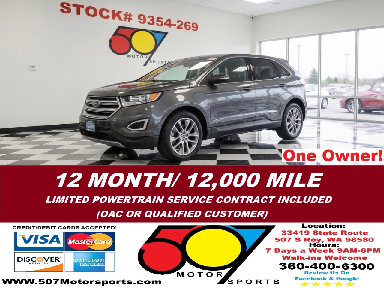 2015 Ford Edge Titanium AWD