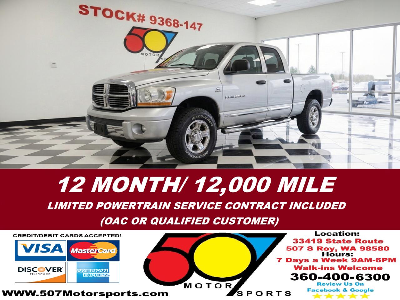 2006 Dodge Ram 2500 Laramie Quad Cab 4WD