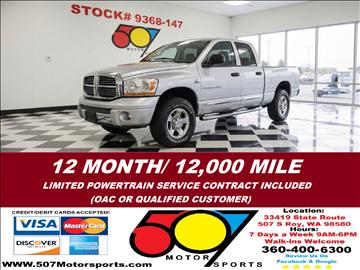 2006 Dodge Ram 2500 Laramie Quad Cab 4WD